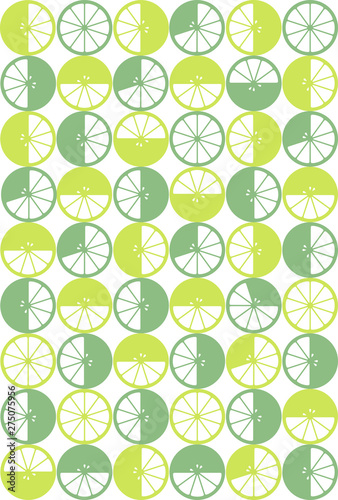 シトロンのシームレスパターン