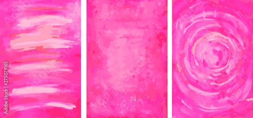 Abstract Vector Printable Set Of Interior Painting Picture