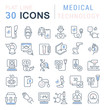 © M.Style - Set Vector Line Icons of Medical Technology