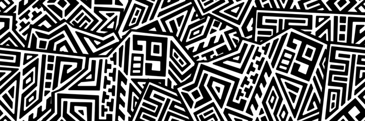 Creative Geometric Vector Seamless Pattern