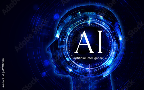 イラスト素材 人工知能ブルーイメージ Ai Buy This Stock Illustration And Explore Similar Illustrations At Adobe Stock Adobe Stock