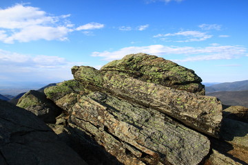 rocks and blue sky