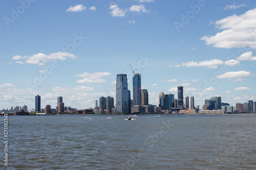 Fototapeta na szkło New York City. Skyscrapers of New York from the bay.