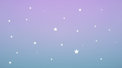 Wall Mural - abstract kawaii colorful sky and star background. soft gradient pastel comic graphic. concept for we