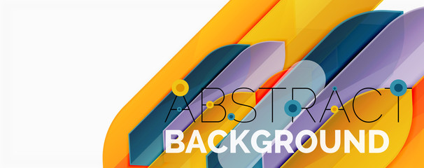 Minimal dynamic geometric background