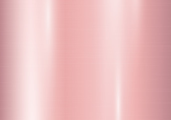 Wall Mural - metal background with pink gold texture. vector illustration
