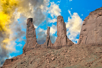 Monument Valley in Utah and Arizona