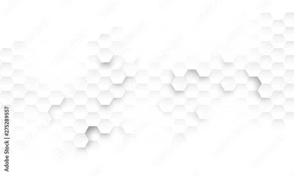 hexagon concept design abstract technology background vector EPS10 - obrazy, fototapety, plakaty 
