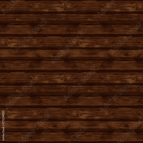 Seamless Pattern With Watercolor Wood Texture Boards Fence Floor Wall Wood Tree Firewood Timber Lumber Ligneous Plank Stock Illustration Adobe Stock