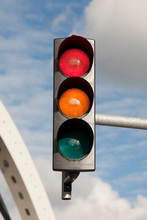 Close Up Of Traffic Light