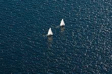 Sailboats In The Ocean