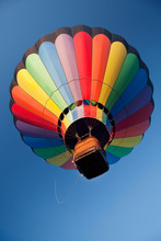 Hot Air Balloon In Flight