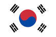 © innabelavi - Happy South Korea day background. Bright button with flag of South Korea. Banner illustration with flag.