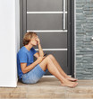 © lado2016 - Teenager depressed sitting on stairs at home