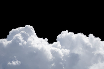 Wall Mural - clouds over black background .abstract drak.