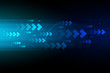 © Suppachok N - Light arrow speed, communication abstract background, business concept.