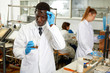 © JackF - Focused lab technician checking for result of  experiment in laboratory
