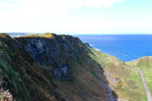 Beautiful Irish Cliffs Overlooking The Sea