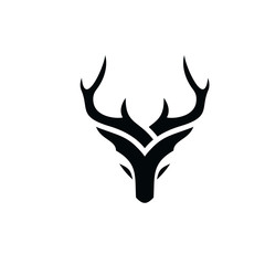 Wall Mural - Deer Logo Vector