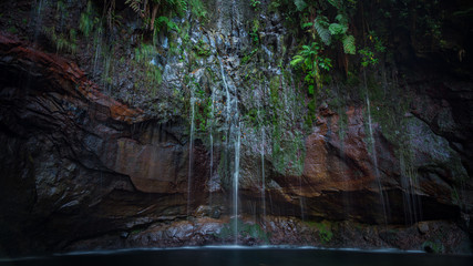 Madeira Levada walk 25 fountains waterfall 