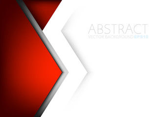 Poster - Red vector abstract red background with copy space for your text