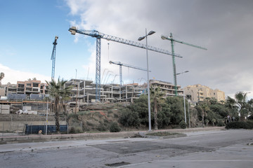 Wall Mural - large architecture project taken place in benalmadena spain