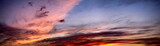 Fototapeta Na sufit - sunset in the clouds