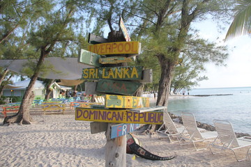 Wall Mural - tropical island summer beach sun