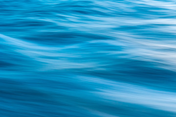 gentle soothing silky flowing natural ocean water movement. abstract background motion blur. serene 