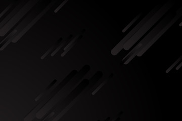 Wall Mural - black background overlap layer dimension with line design for modern background or website