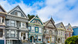 Row of Beautiful Victorian Homes - San Francisco, CA