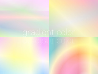 Wall Mural - gradient color