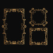 © bewalrus - Set of Art Nouveau Frame