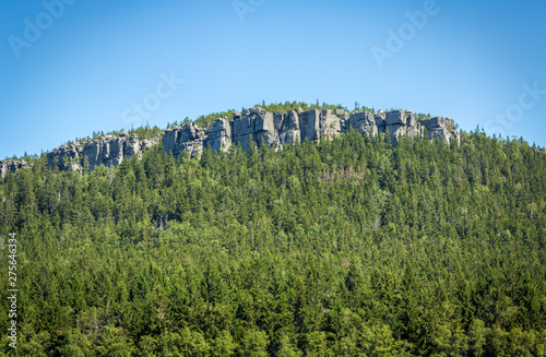Fototapeta Stołowe Góry  szczeliniec-wielki-w-gorach-stolowych-na-dolnym-slasku-w-polsce