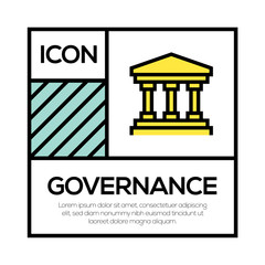 Poster - GOVERNANCE ICON CONCEPT