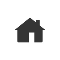 Poster - Home icon template black color editable. House symbol vector sign isolated on white background. Simple logo vector illustration for graphic and web design.