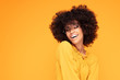 © neonshot - Happy afro woman with beautiful smile.