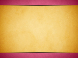 Wall Mural - Tan parchment texture. Rich Pink Header and Footer