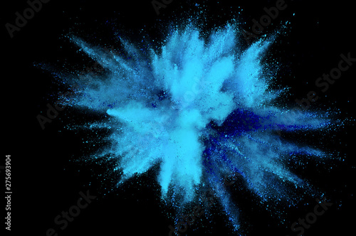 Fotografía Colored powder explosion