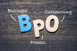 © patpitchaya - BPO Wood Letters Acronym