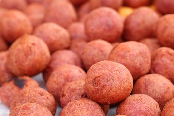 Canvas Print - fried sweet potato at street food