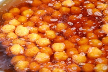 Canvas Print - fried sweet potato at street food