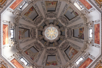 Wall Mural - Dome in Salzburg cathedral