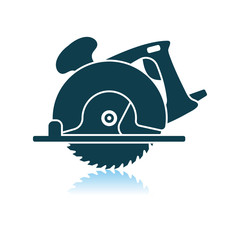 Sticker - Circular Saw Icon