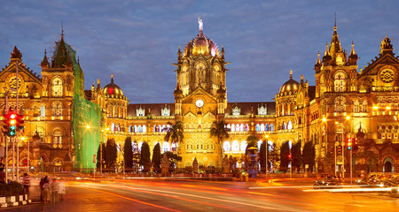 Chhatrapati Shivaji Terminus Mumbai Indien