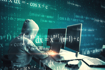 Aufkleber - Computing, programming and complex concept