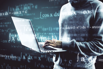 Poster - Computing, programming and malware concept
