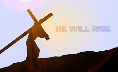 Good Friday/Easter Sunday Background Image