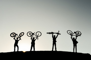 successful cyclists community and sporting adventures