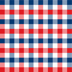 Wall Mural - gingham pattern red and blue. texture from rhombus/squares for - plaid, tablecloths, clothes, shirts